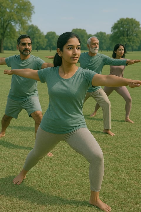 Group Yoga