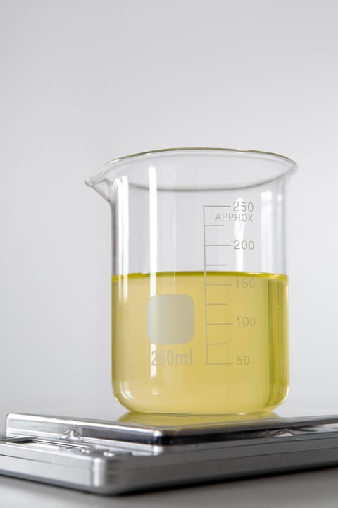 beaker glass gelas ukur untuk parfum