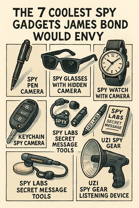 Seven coolest spy gadgets