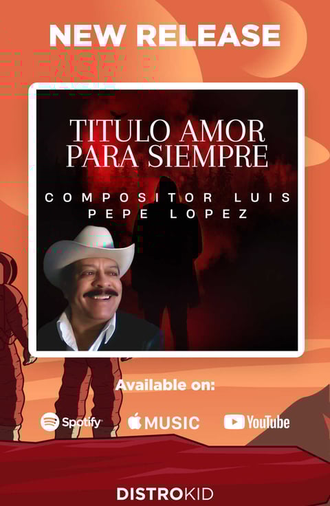 Tarjeta de Promocion de el compositor Pepe Lopez
