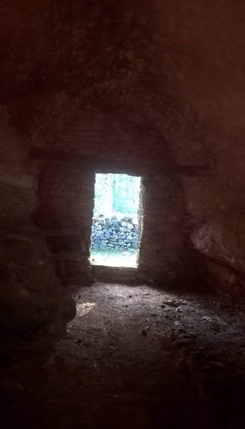 Inside the bergerie