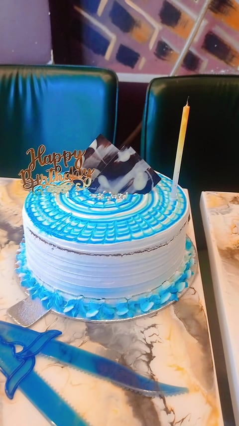blueberry cake