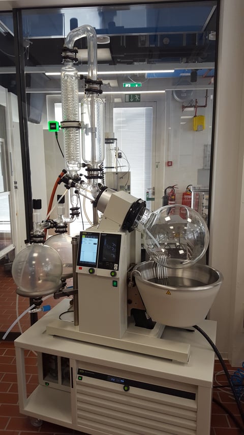 Rotavap: distillation à pression réduite