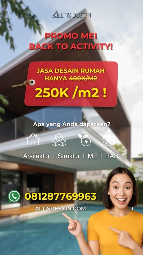 asa arsitektur & interior rumah mewah modern Jakarta, Serpong, Karawaci