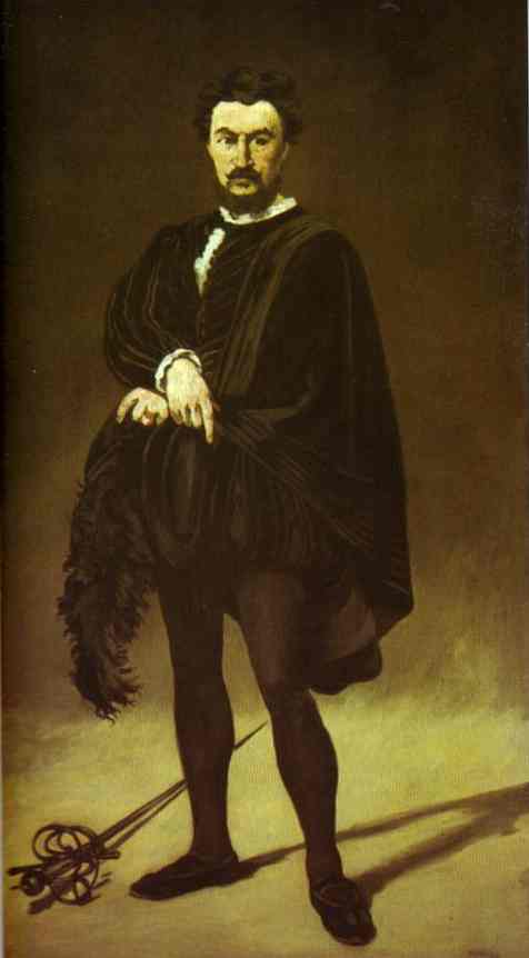 a man in a black coat and a black coat
