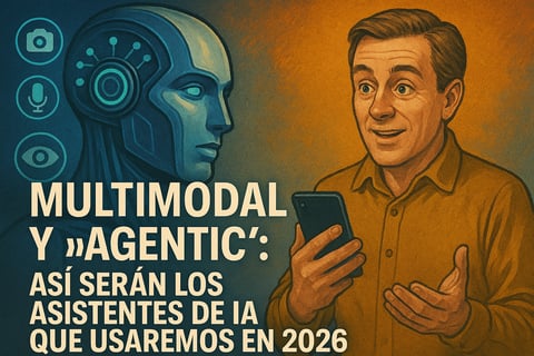 Multimodal y “agentic”: así serán los asistentes de IA que usaremos en 2026
