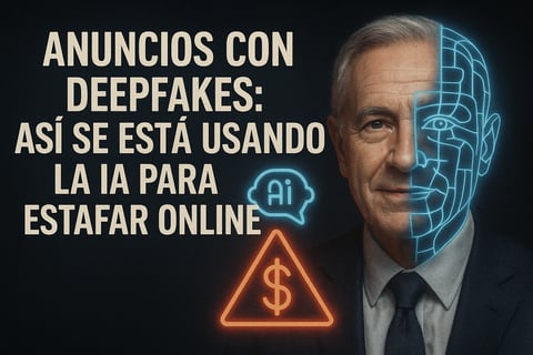 Anuncios con deepfakes: así se está usando la IA para estafar online