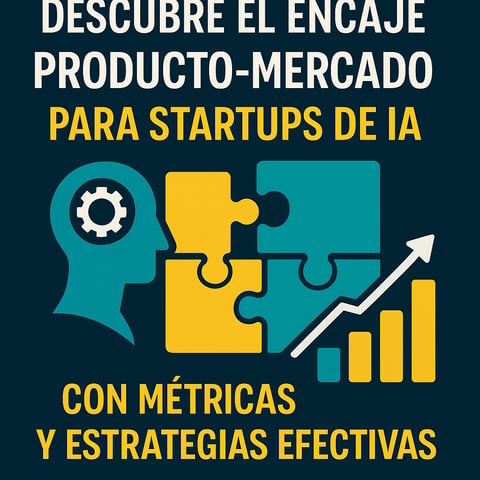 Descubre el encaje producto-mercado para startups de IA con métricas y estrategias efectivas