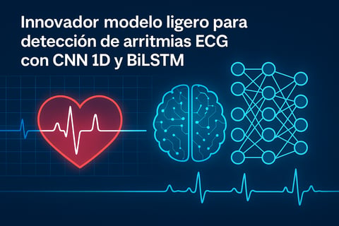 Innovador modelo ligero para detección de arritmias ECG con CNN 1D y BiLSTM