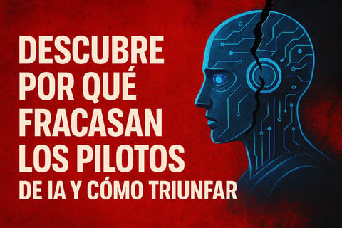 Descubre por qué fracasan los pilotos de IA y cómo triunfar