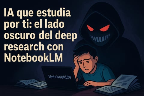 IA que estudia por ti: el lado oscuro del deep research con NotebookLM