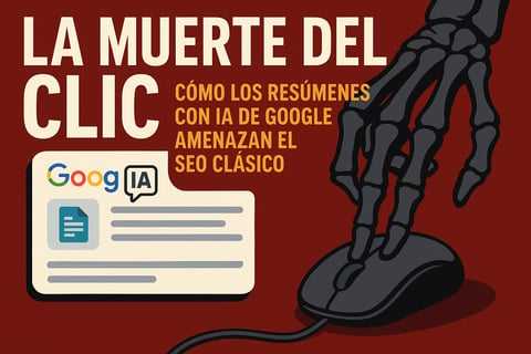La muerte del clic: cómo los resúmenes con IA de Google amenazan el SEO clásico