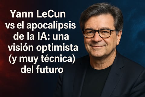 Yann LeCun vs el apocalipsis de la IA: una visión optimista (y muy técnica) del futuro