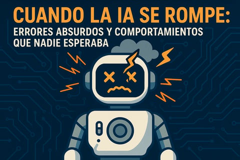 Cuando la IA se rompe: errores absurdos y comportamientos que nadie esperaba