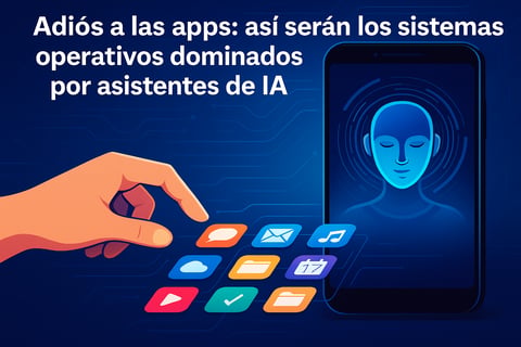Adiós a las apps: así serán los sistemas operativos dominados por asistentes de IA