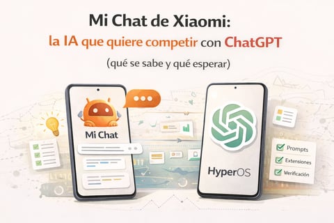 Mi Chat de Xiaomi: la IA que quiere competir con ChatGPT (qué se sabe y qué esperar)