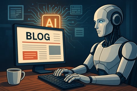 De cero a máquina de contenido: usar IA para tener un blog que atrae clientes cada semana