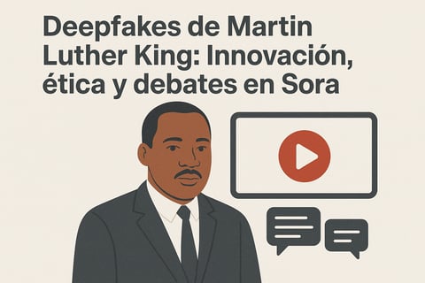 Deepfakes de Martin Luther King: Innovación, ética y debates en Sora