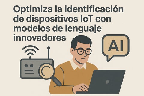 Optimiza la identificación de dispositivos IoT con modelos de lenguaje innovadores