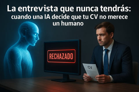 La entrevista que nunca tendrás: cuando una IA decide que tu CV no merece un humano