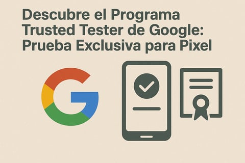 Descubre el Programa Trusted Tester de Google: Prueba Exclusiva para Pixel