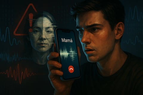 Deepfakes de voz: cuando la llamada de tu “madre” puede ser un modelo de IA