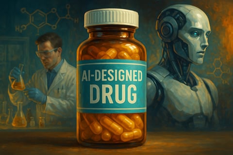 Medicamentos diseñados por IA: del laboratorio clásico al algoritmo que descubre fármacos