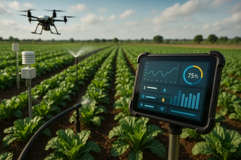 Campos inteligentes: cómo la IA está cambiando el riego, las cosechas y los pesticidas