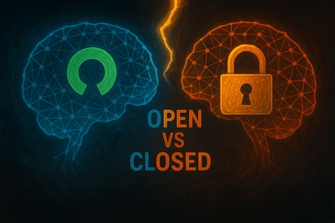 IAs abiertas vs cerradas: la batalla silenciosa por el control del futuro de la inteligencia artificial