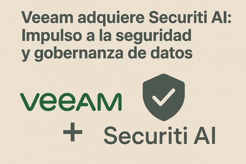 Veeam adquiere Securiti AI: Impulso a la seguridad y gobernanza de datos