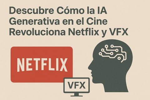Descubre Cómo la IA Generativa en el Cine Revoluciona Netflix y VFX