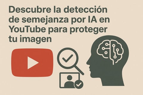 Descubre la detección de semejanza por IA en YouTube para proteger tu imagen