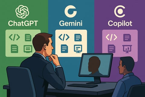 ChatGPT vs Gemini vs Copilot: qué asistente de IA elegir para trabajar en 2026
