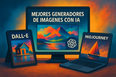 Mejores generadores de imágenes con IA: comparativa para principiantes y creadores