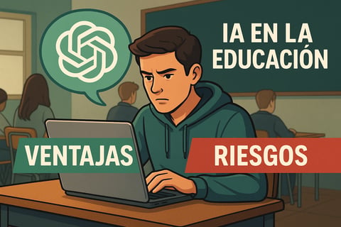 IA en la educación: ventajas y riesgos de usar ChatGPT para estudiar