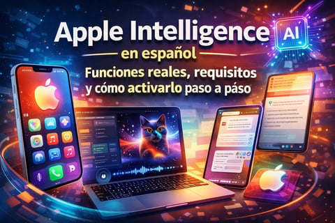 Apple Intelligence en español: funciones reales, requisitos y cómo activarlo paso a paso