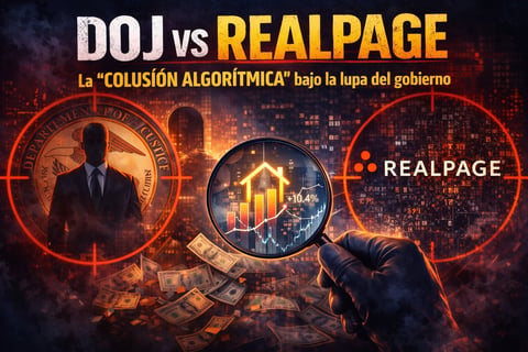 DOJ vs RealPage: el acuerdo que pone en el punto de mira la “colusión algorítmica”