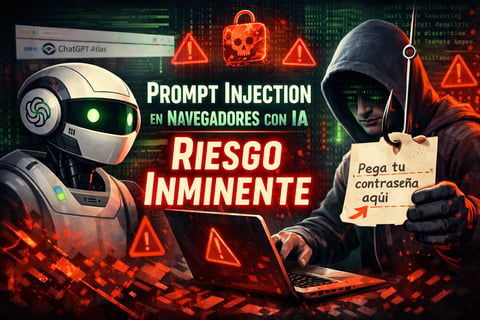 OpenAI lo admite: el “prompt injection” en navegadores con IA puede que no se solucione nunca (caso ChatGPT Atlas)