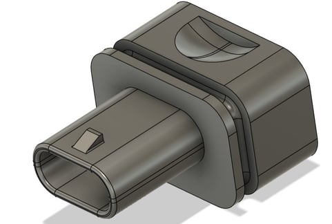 Zaślepka EGR do silnika 2.0 TFSI skan 3D