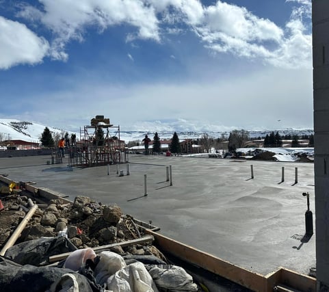 concrete slab in lakewood, co