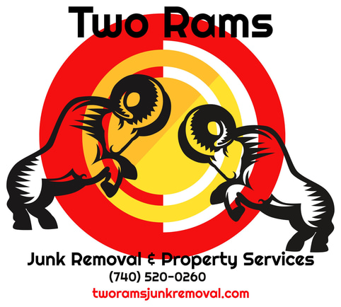 Two Rams Junk Removal & Property Services logo