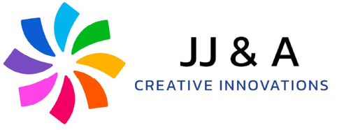 JJ & A Creative Innovations blends tradition and design through Huichol art and handmade Mexican paintings. logo