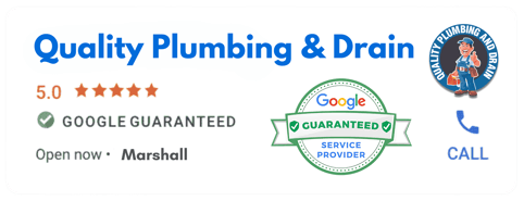 Google Guaranteed Plumber Marshall