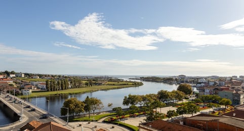 Rive de la rivière Ave, Vila do Conde