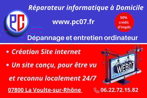 publicité deVant local PC07