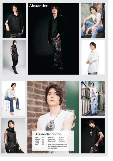 Sasha Solton Modeling Portfolio