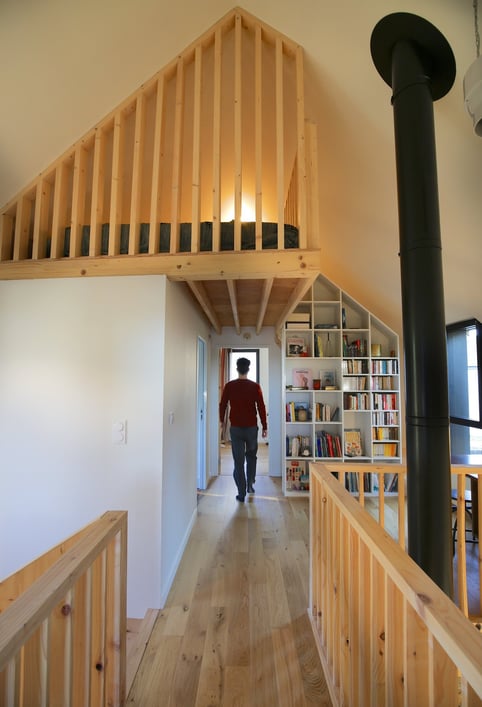 Double hauteur et mezzanine