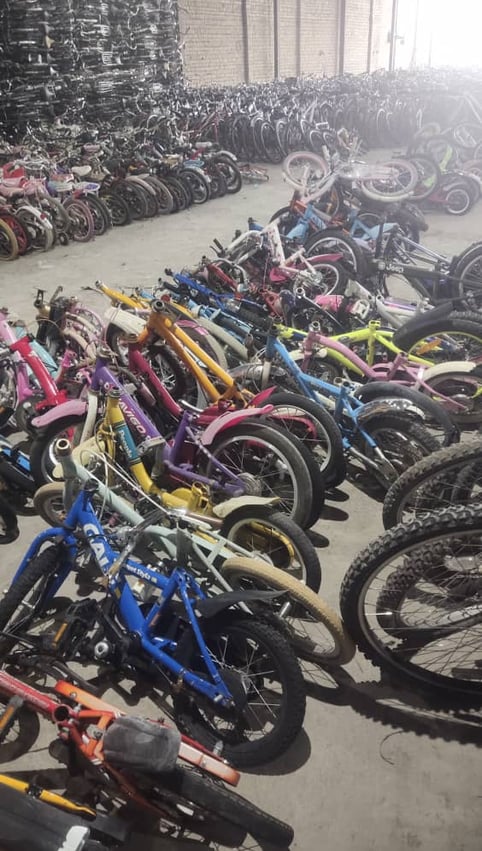used bicycles exported to Haji Abdul Ali Wa Pesaran Ltd from Korea