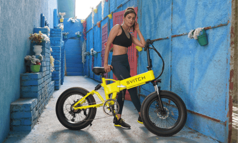 yellow bicycle