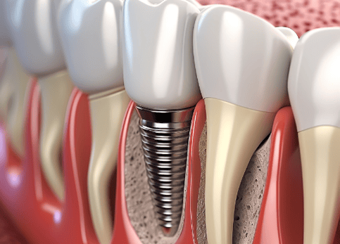 Process of dental implantology